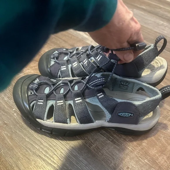 Keen Newport H2 sandals blue 7.5 women - Picture 6 of 10